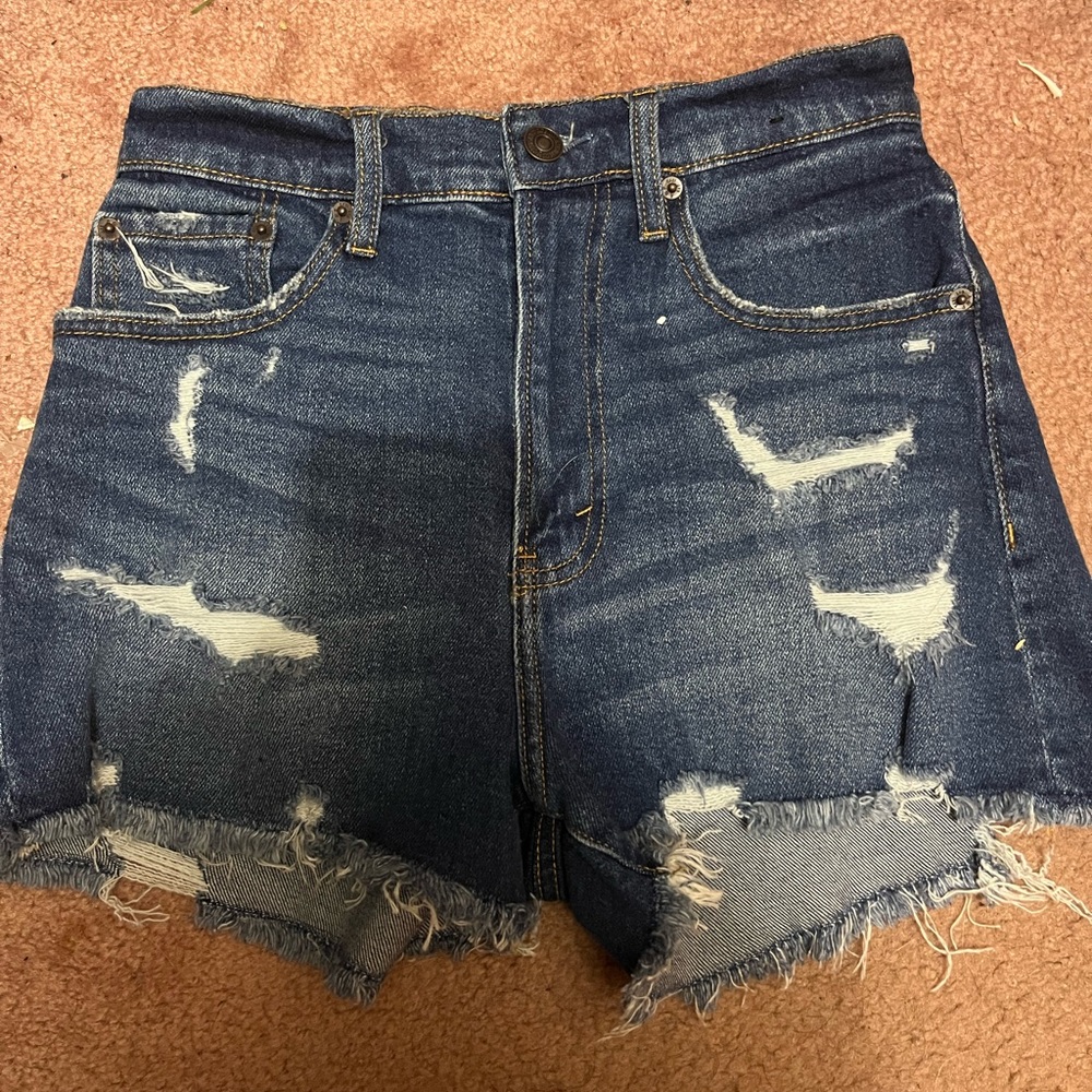 High rise shorts